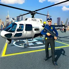 Police Helicopter Chase Game