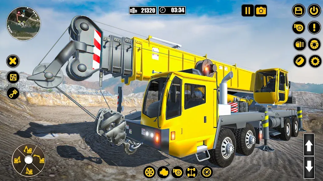 Взлом Construction Machine Real JCB  [МОД Mega Pack] — стабильная версия apk на Андроид screen 3