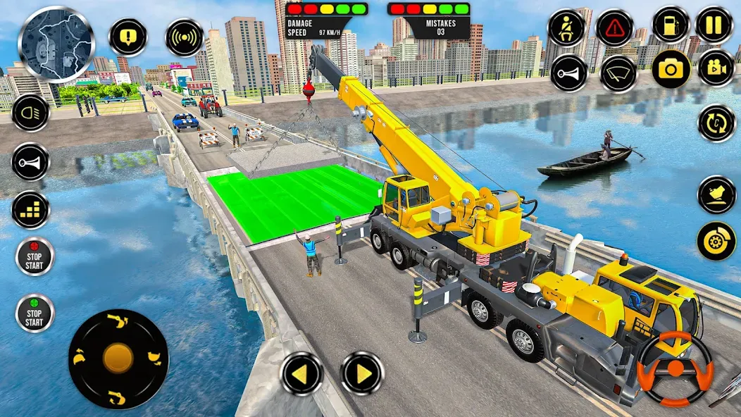 Взлом Construction Machine Real JCB  [МОД Mega Pack] — стабильная версия apk на Андроид screen 5