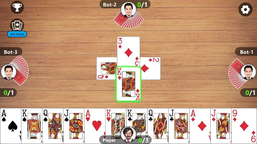 Взлом Callbreak Master 3 — Card Game  [МОД Бесконечные деньги] — стабильная версия apk на Андроид screen 2