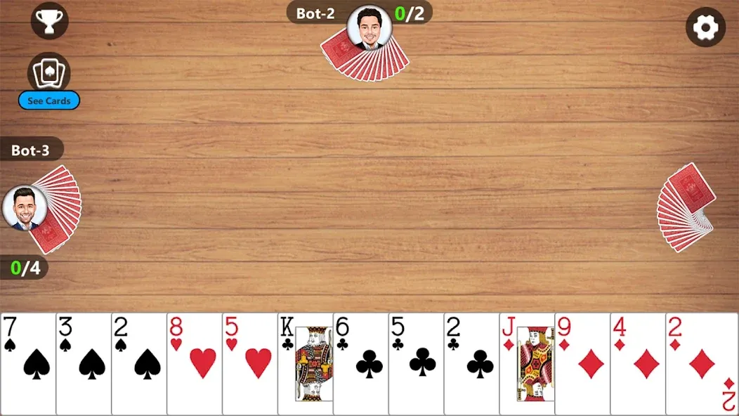 Взлом Callbreak Master 3 — Card Game  [МОД Бесконечные деньги] — стабильная версия apk на Андроид screen 4