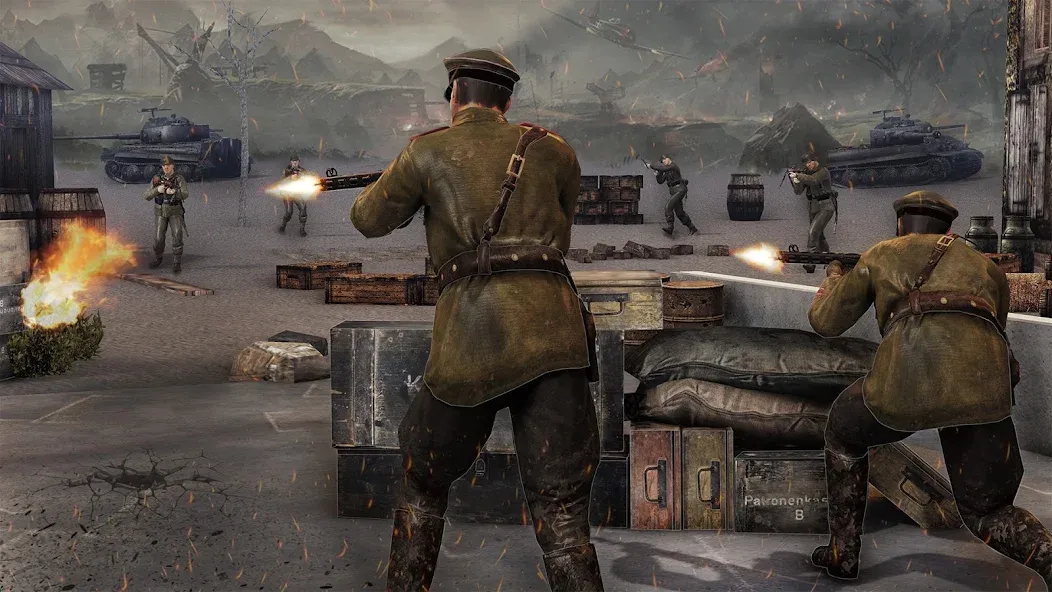 Взломанная Medal of War – WW2 Games 2024  [МОД Бесконечные деньги] — последняя версия apk на Андроид screen 3