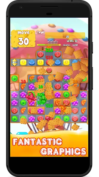 Взлом Candy 2024-Candy Match 3 Game (Кэнди 2023)  [МОД Unlimited Money] — стабильная версия apk на Андроид screen 5