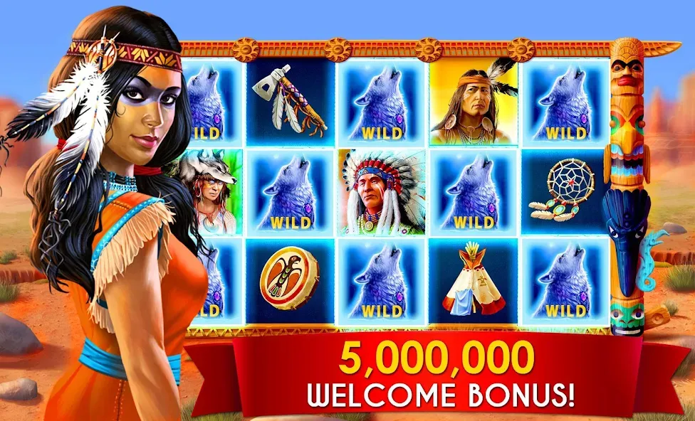 Скачать взломанную Slots Oscar: huge casino games  [МОД Все открыто] — последняя версия apk на Андроид screen 1