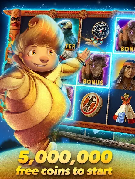 Скачать взломанную Sandman Slots — Slot Machines  [МОД Menu] — последняя версия apk на Андроид screen 1