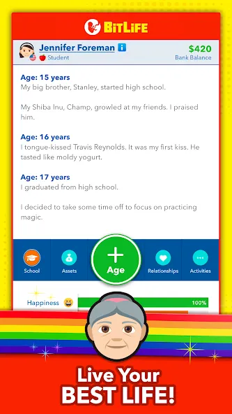 Взлом BitLife — Life Simulator (БитЛайф)  [МОД Menu] — полная версия apk на Андроид screen 4