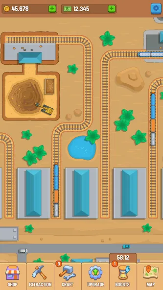 Взломанная Train. Station. Railroad. (Трейн Кликер)  [МОД Mega Pack] — полная версия apk на Андроид screen 1