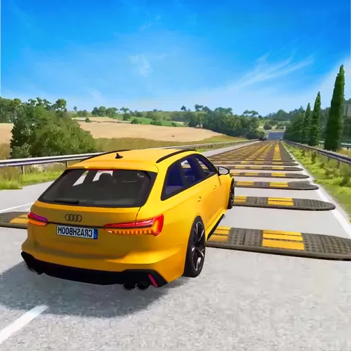 Скачать взломанную Beam Drive Road Crash 3D Games (Бим Драйв Роад Краш 3Д Геймс)  [МОД Много монет] — последняя версия apk на Андроид screen 1