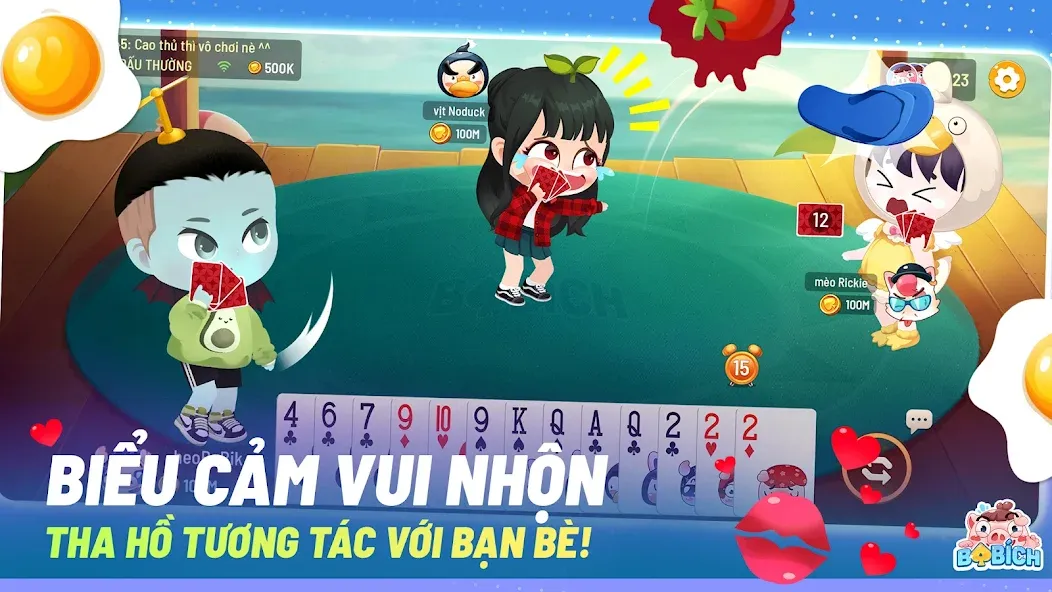 Взломанная Ba Bich — Tien Len Mien Nam  [МОД Много денег] — последняя версия apk на Андроид screen 4