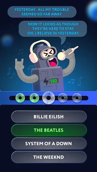 Скачать взломанную Music Robo Quiz (Мьюзик Робо Квиз)  [МОД Меню] — стабильная версия apk на Андроид screen 1