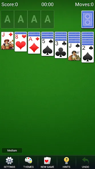 Взлом Solitaire -Klondike Card Games  [МОД Бесконечные деньги] — стабильная версия apk на Андроид screen 1