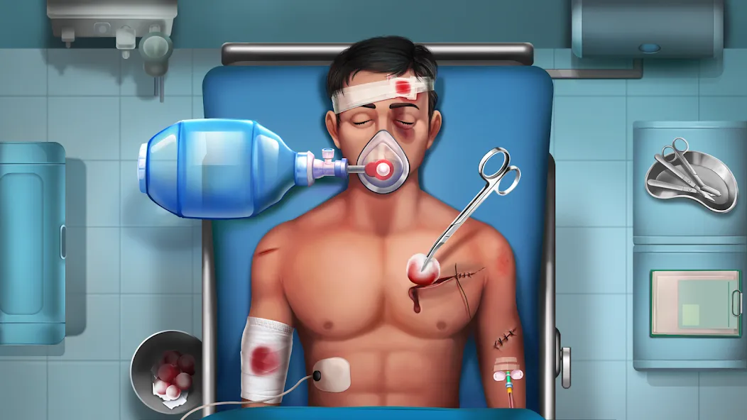 Скачать взломанную Doctor Hospital Games Offline  [МОД Меню] — стабильная версия apk на Андроид screen 2