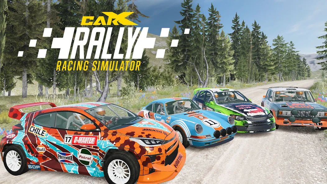 Взломанная CarX Rally (КарХ Ралли)  [МОД Все открыто] — полная версия apk на Андроид screen 1