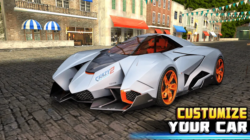 Скачать взломанную Crazy for Speed 2 (Крэйзи фо Спид 2)  [МОД Все открыто] — полная версия apk на Андроид screen 3