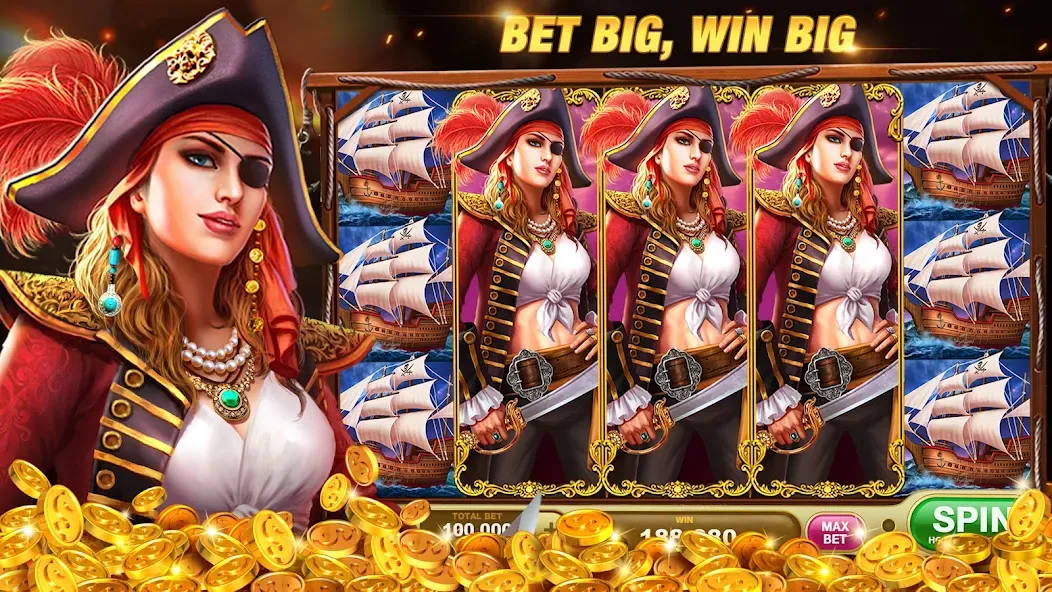 Скачать взлом Slots Rush: Vegas Casino Slots (Слотс Раш)  [МОД Unlimited Money] — полная версия apk на Андроид screen 5