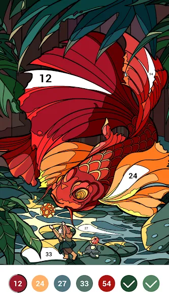 Взлом Casual Color — Color by Number  [МОД Бесконечные деньги] — полная версия apk на Андроид screen 5
