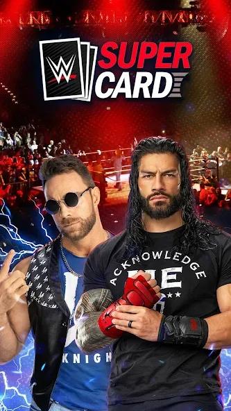 Взломанная WWE SuperCard — Battle Cards (ВВЕ СуперКард)  [МОД Все открыто] — стабильная версия apk на Андроид screen 1