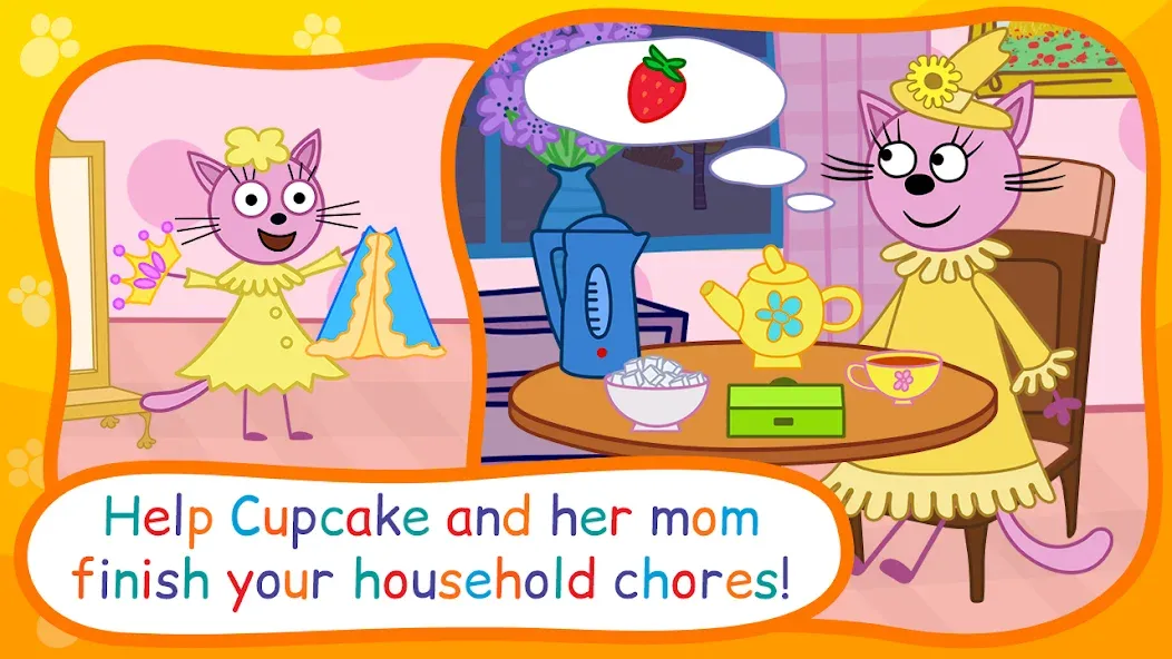 Скачать взлом Kid-E-Cats: Bedtime Stories  [МОД Menu] — стабильная версия apk на Андроид screen 3