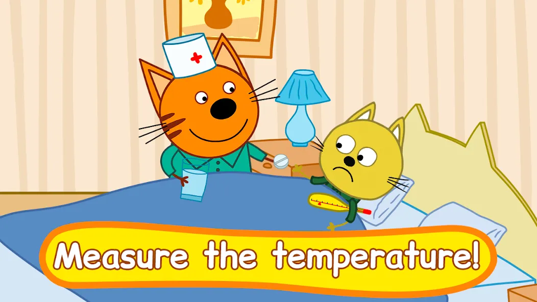 Взломанная Kid-E-Cats: Animal hospital  [МОД Unlocked] — стабильная версия apk на Андроид screen 3