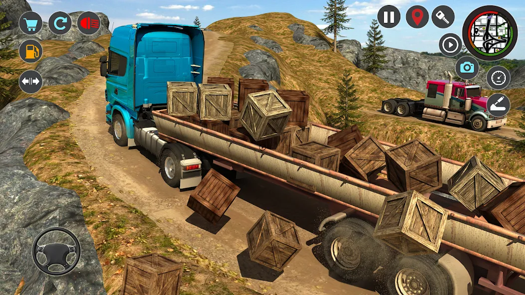 Взлом Transport Simulator Truck Game  [МОД Mega Pack] — стабильная версия apk на Андроид screen 3