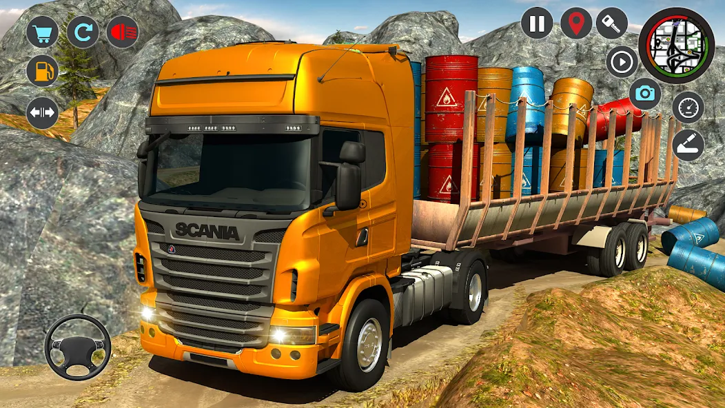 Взлом Transport Simulator Truck Game  [МОД Mega Pack] — стабильная версия apk на Андроид screen 4