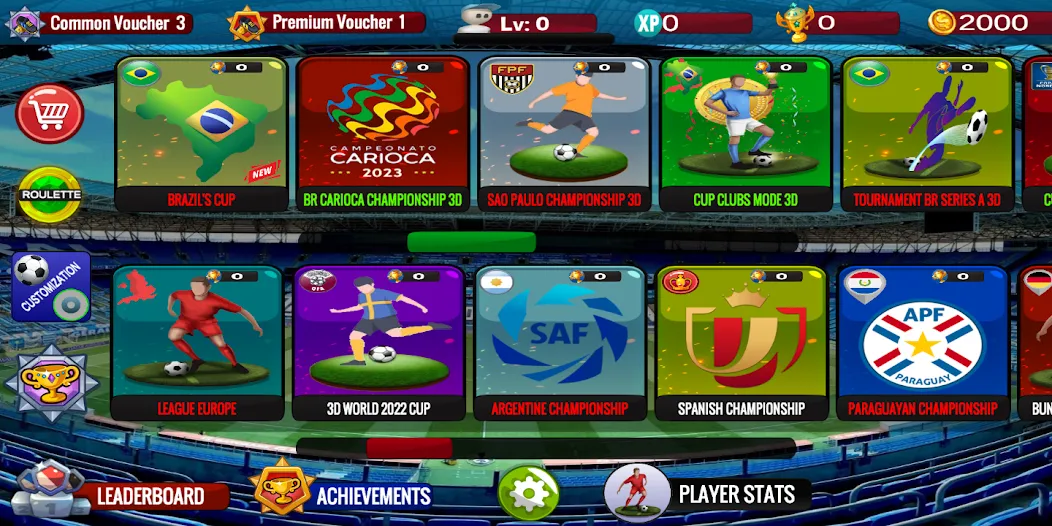 Скачать взломанную Button Football  [МОД Unlimited Money] — полная версия apk на Андроид screen 2