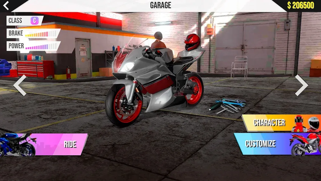 Взломанная Motorcycle Real Simulator (Мотоцикл Реальный Симулятор)  [МОД Меню] — полная версия apk на Андроид screen 1