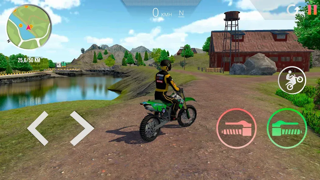 Взломанная Motorcycle Real Simulator (Мотоцикл Реальный Симулятор)  [МОД Меню] — полная версия apk на Андроид screen 3