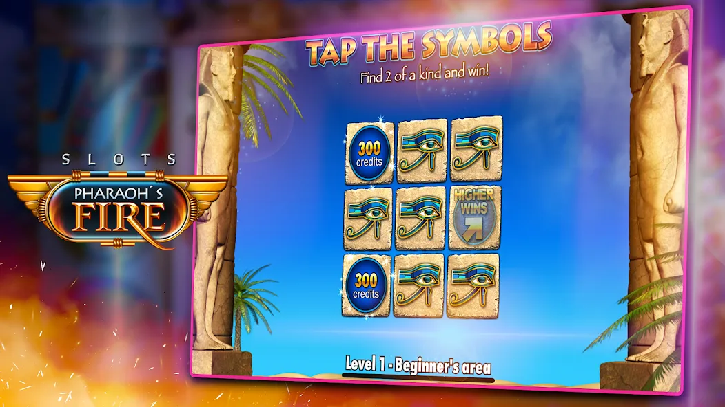 Взлом Slots — Pharaoh's Fire (Слоты)  [МОД Menu] — последняя версия apk на Андроид screen 5