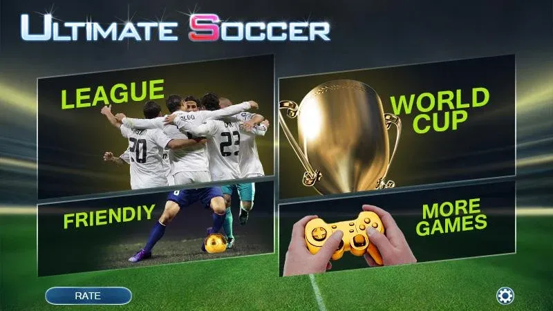 Взломанная Ultimate Soccer — Football  [МОД Бесконечные монеты] — полная версия apk на Андроид screen 3