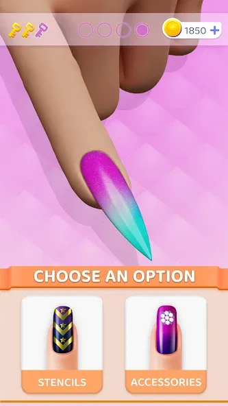 Взломанная Nail Salon — Nails Spa Games (Нейл Салон)  [МОД Бесконечные монеты] — последняя версия apk на Андроид screen 5