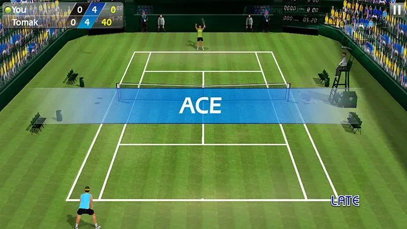 Взломанная 3D Tennis  [МОД Бесконечные деньги] — полная версия apk на Андроид screen 2