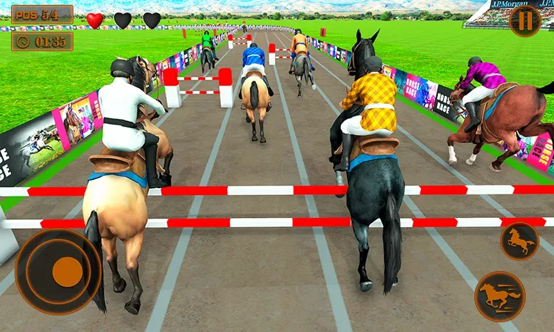 Скачать взломанную Mounted Horse Racing Games  [МОД Бесконечные монеты] — полная версия apk на Андроид screen 1