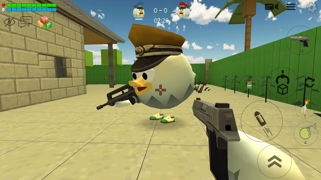 Скачать взлом Chicken Gun (Чикен Ган)  [МОД Menu] — полная версия apk на Андроид screen 2