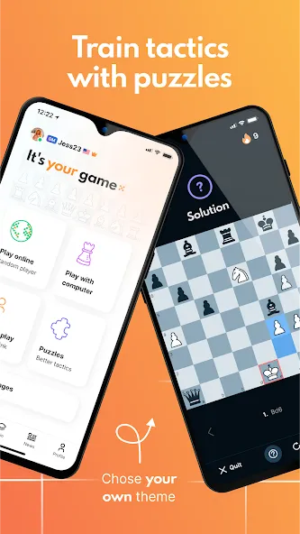 Скачать взлом chess24 > Play, Train & Watch  [МОД Mega Pack] — полная версия apk на Андроид screen 2