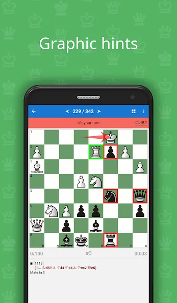 Взломанная Chess Tactics for Beginners  [МОД Unlimited Money] — последняя версия apk на Андроид screen 2