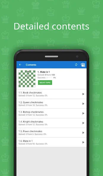 Взломанная Chess Tactics for Beginners  [МОД Unlimited Money] — последняя версия apk на Андроид screen 5