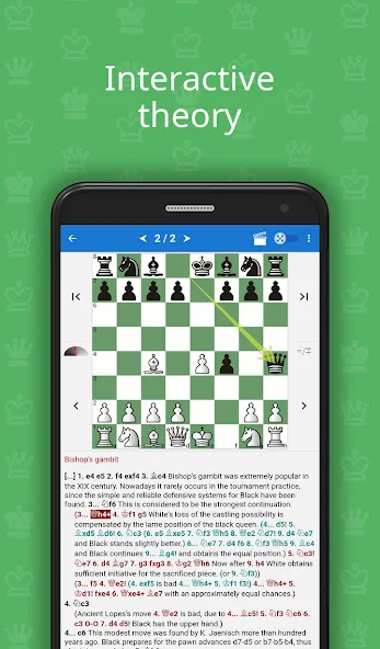 Взломанная Chess Opening Lab (1400-2000)  [МОД Mega Pack] — полная версия apk на Андроид screen 3