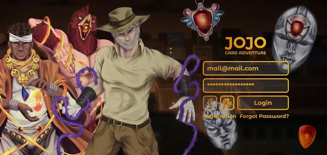 Скачать взломанную JOJO: Card Adventure－TCG & CCG (Джоджо)  [МОД Меню] — стабильная версия apk на Андроид screen 2