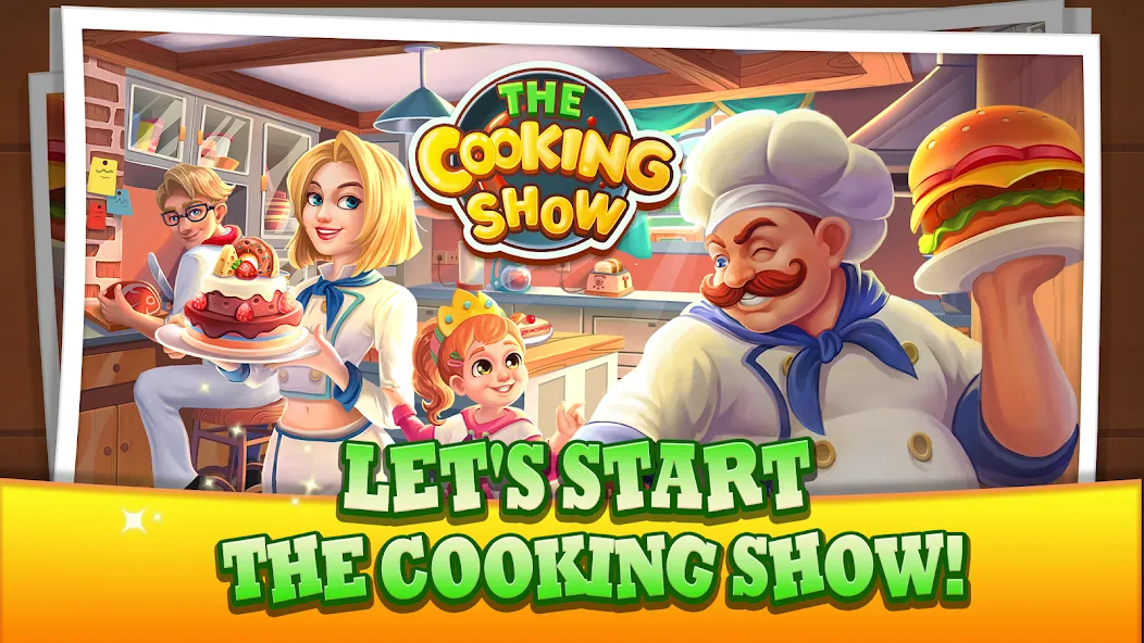 Скачать взлом The Cooking Show (Зе Кукинг Шоу)  [МОД Все открыто] — полная версия apk на Андроид screen 1