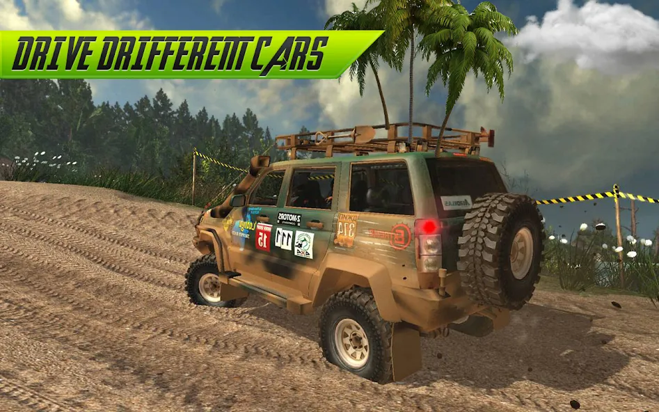 Скачать взлом Offroad Jeep Driving Simulator  [МОД Menu] — последняя версия apk на Андроид screen 2