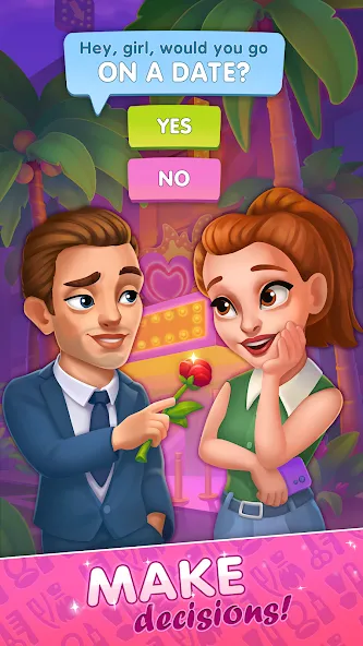 Скачать взлом Beauty Tycoon: Hair Salon Game (Бьюти Тайкун)  [МОД Menu] — стабильная версия apk на Андроид screen 2