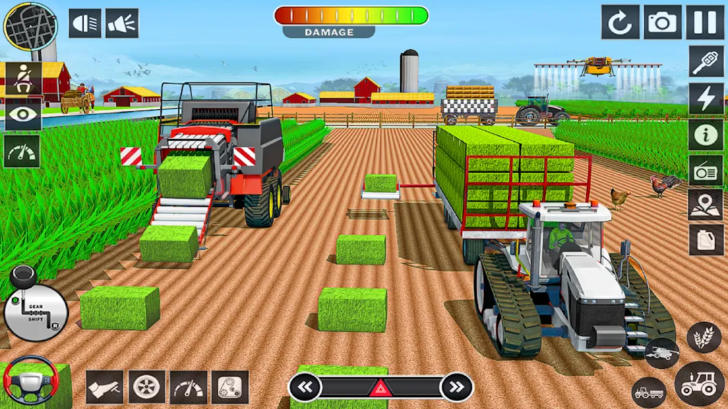 Скачать взлом Big Tractor Farming Simulator (Биг Трактор Фарминг Симулятор)  [МОД Бесконечные монеты] — последняя версия apk на Андроид screen 5