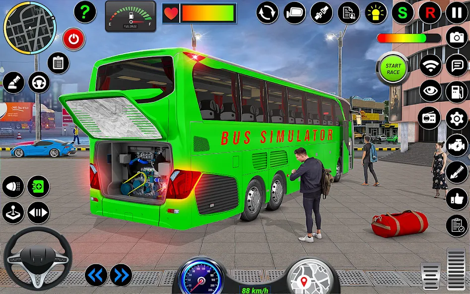 Взлом City Bus Simulator 3D Bus Game (Симулятор городского автобуса 3D  игра   )  [МОД Unlimited Money] — полная версия apk на Андроид screen 2