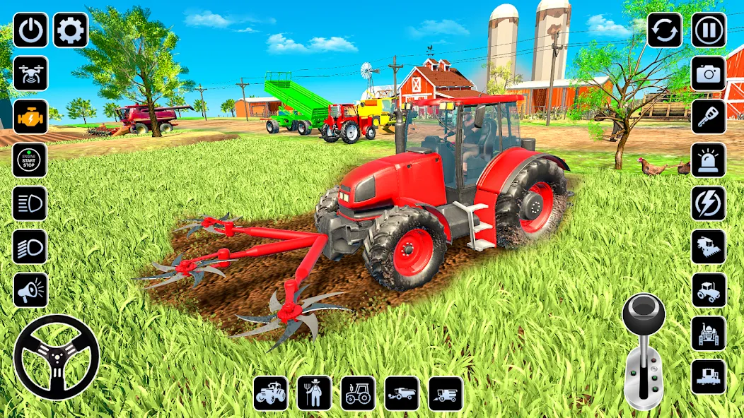 Скачать взлом Farming Games & Tractor Games  [МОД Бесконечные деньги] — стабильная версия apk на Андроид screen 1