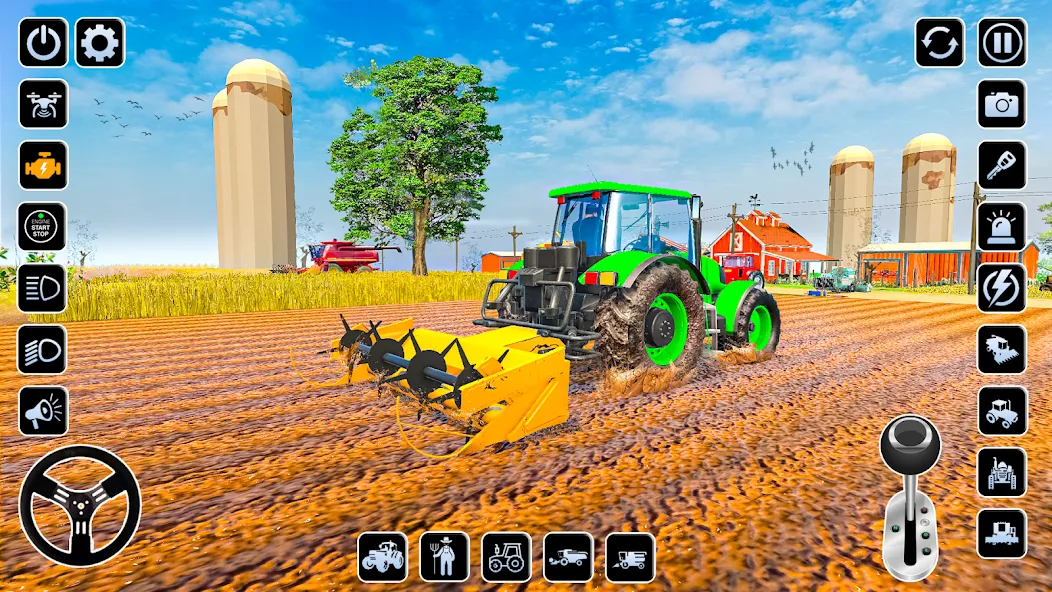 Скачать взлом Farming Games & Tractor Games  [МОД Бесконечные деньги] — стабильная версия apk на Андроид screen 3