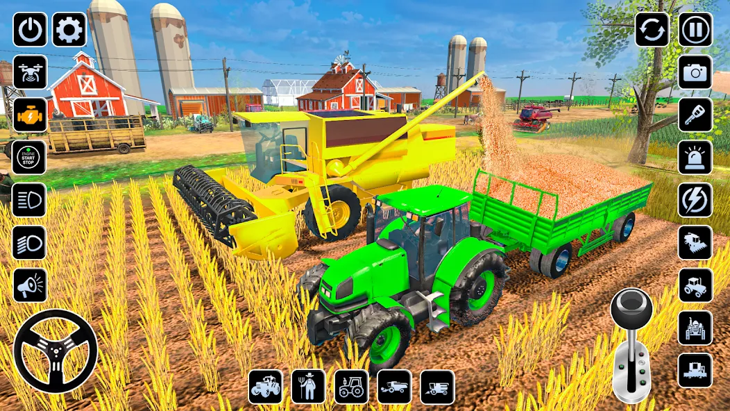 Скачать взлом Farming Games & Tractor Games  [МОД Бесконечные деньги] — стабильная версия apk на Андроид screen 4