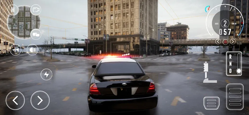 Скачать взломанную Police Car Simulator 2023 (Полицейский симулятор автомобиля 2023)  [МОД Меню] — полная версия apk на Андроид screen 5