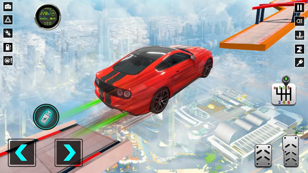 Взломанная TopRace: Fast Car Simulator (Рамп Кар Гейм)  [МОД Unlocked] — стабильная версия apk на Андроид screen 4