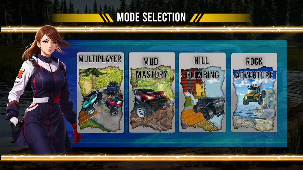 Взлом Mountain Climb 4×4 Car Games (Маунтин Клайм 4х4 игры на машинах)  [МОД Menu] — стабильная версия apk на Андроид screen 3